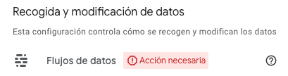 aviso configuracion consentimiento