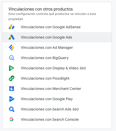 activar google ads en ga4